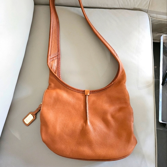 Ugg Brown Leather Hobo Purse - Picture 1 of 4
